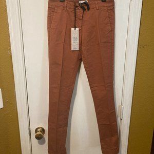 Toy G. women's size 40 IT (roughly US small) stretchy cuffed programming chinos